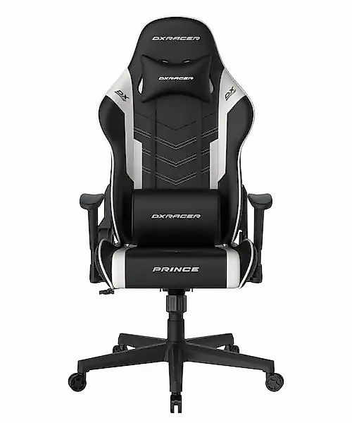 DXRacer Gaming-Stuhl »Prince Gaming Chair Regular L, PVC, schwarz weiß« günstig online kaufen