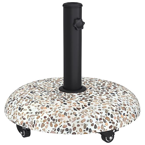vidaXL Schirmhalter Wagenuntergestell für 37/42/52/58mm Rohre günstig online kaufen