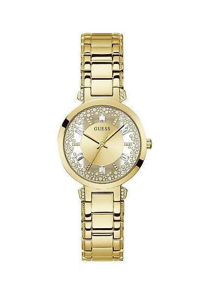 Guess Quarzuhr GD CRYSTAL CLEAR, (1-tlg), Quarz-Analoguhr günstig online kaufen