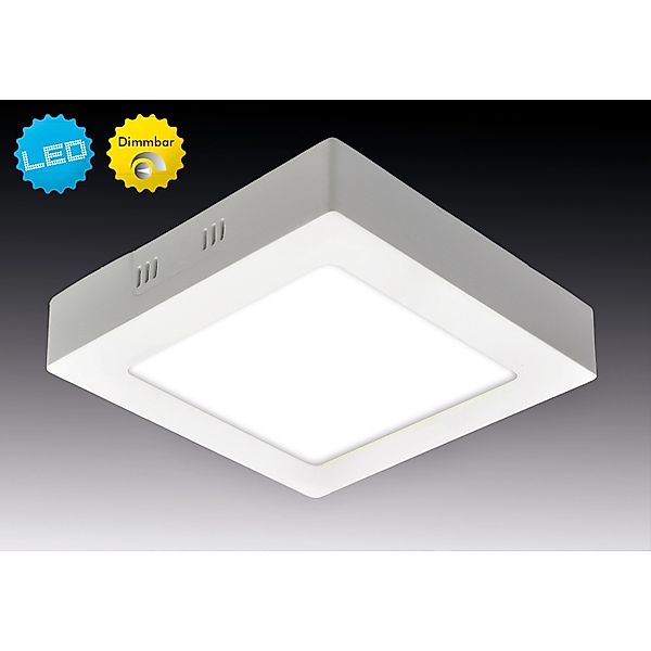 Näve Leuchten LED-Panel 1210926 weiß Metall Kunststoff B/H/T: ca. 17,2x3,5x günstig online kaufen