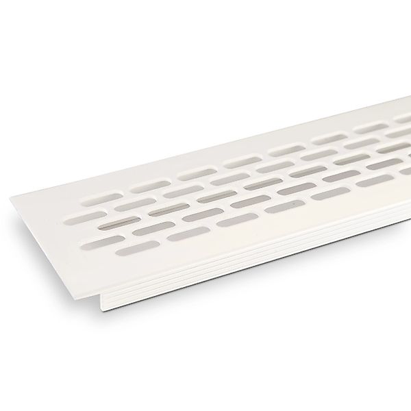 SOTECH Lüftungsgitter Lochblech 484 x 60 mm Weiß RAL9003 günstig online kaufen
