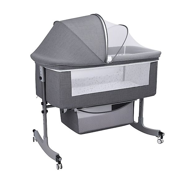 Rutaqian Babybett 3in1 Baby Beistellbett Reisebett günstig online kaufen