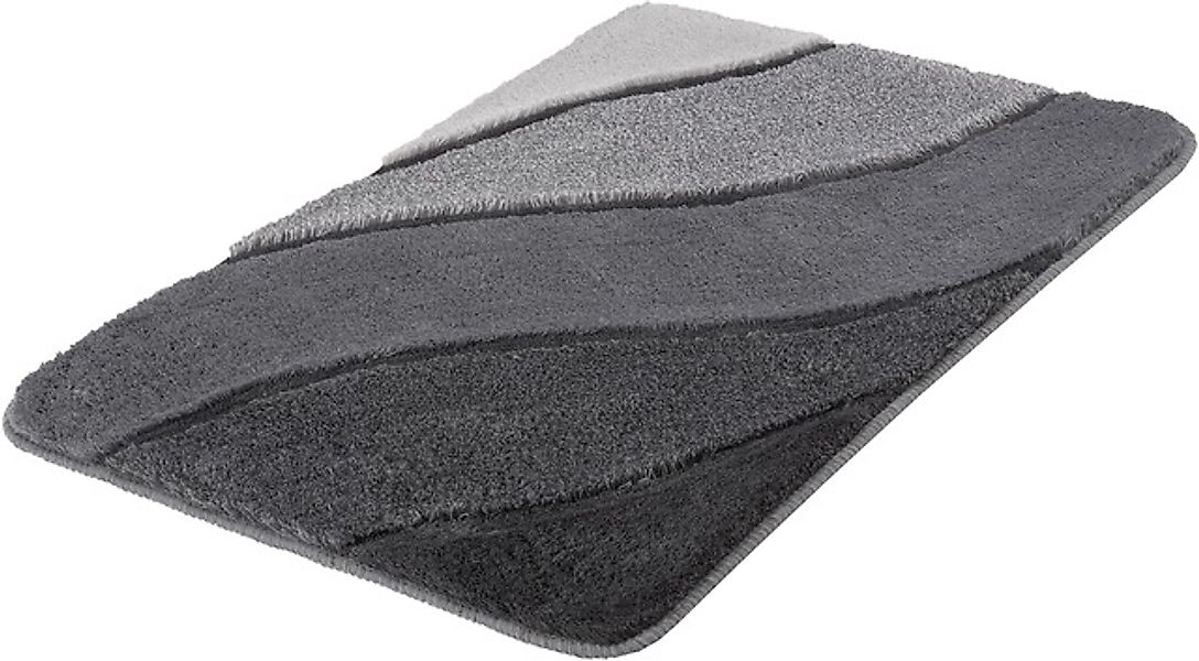 Kleine Wolke Badematte "Serenade" Höhe 20 mm rutschhemmend beschichtet fußb günstig online kaufen