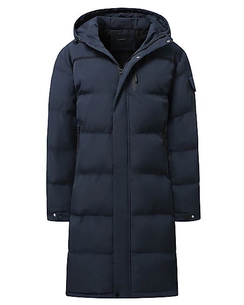 Allthemen Steppmantel mit Kapuze Herren Langmantel günstig online kaufen