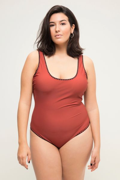 Studio Untold Badeanzug Badeanzug Häkelkante Shaping günstig online kaufen