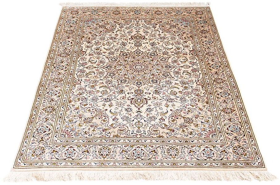 morgenland Orientteppich »Perser - Ghom - 147 x 100 cm - beige«, rechteckig günstig online kaufen