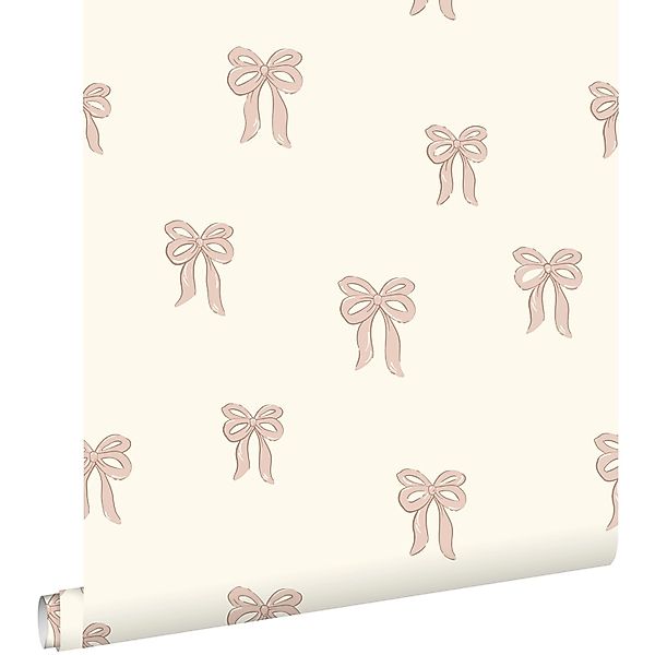 ESTAhome Tapete Kleine Schleifen Hellrosa 50 X 900 Cm 131433 günstig online kaufen