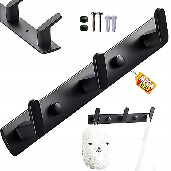 MEGADEALS Handtuchhalter Wandhänger Hängestange Handtuchstange Aufbewahrung günstig online kaufen