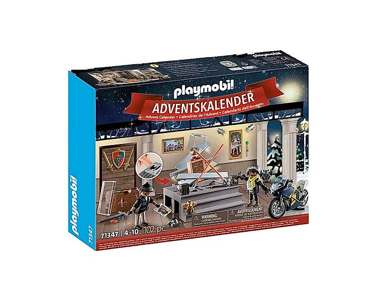 Playmobil® Spielzeug-Adventskalender, Playmobil Adventskalender Polizei Mus günstig online kaufen
