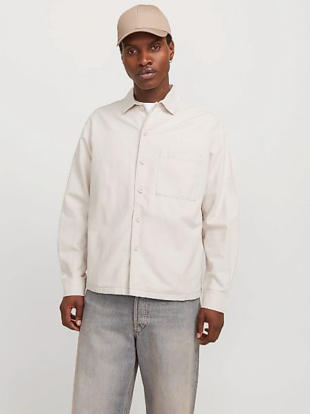 Jack & Jones Langarmhemd "JJEURBAN EDGE OVERSHIRT LS SN", mit Hemdkragen günstig online kaufen