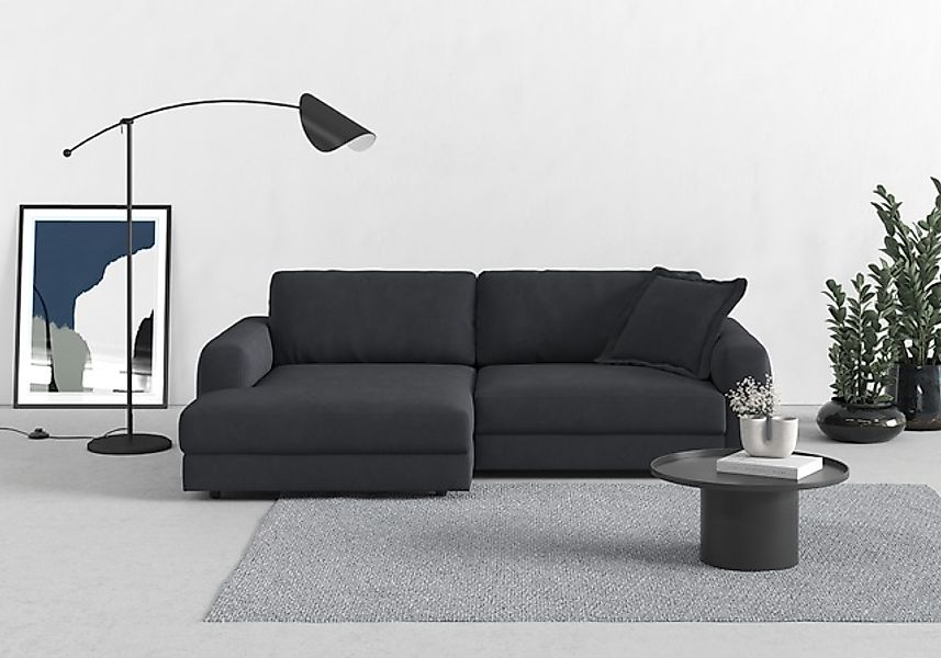 TRENDMANUFAKTUR Ecksofa »Bourbon, Designsofa mit tollem Sitzkomfort, L-Form günstig online kaufen