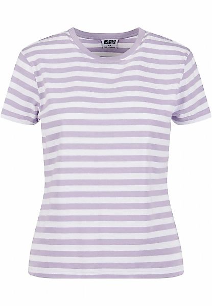 URBAN CLASSICS T-Shirt "Urban Classics Damen Ladies Regular Striped Tee", ( günstig online kaufen