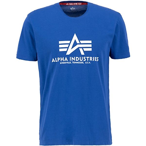 Alpha Industries  T-Shirt Basic T-Shirt - NASA blue günstig online kaufen