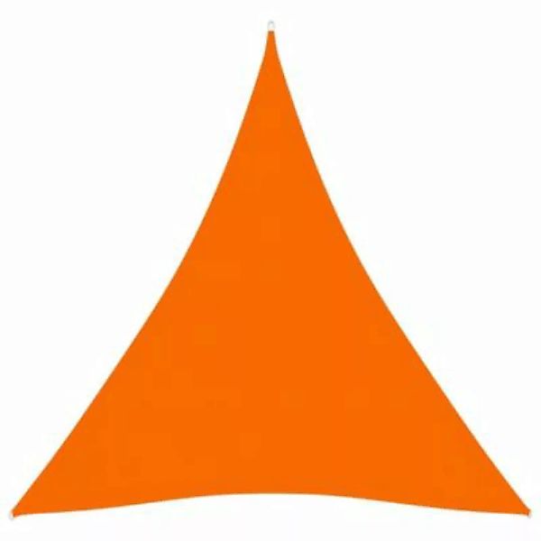 vidaXL Sonnensegel Oxford-Gewebe Dreieckig 4,5x4,5x4,5 m Orange Sonnensegel günstig online kaufen