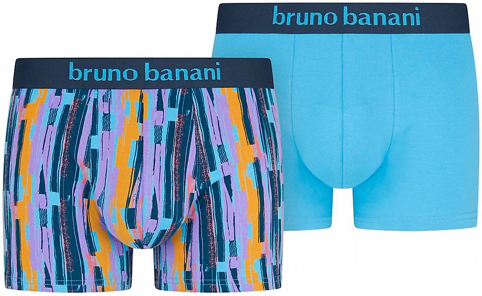 Bruno Banani Boxershorts "Retro Pants" 2er Pack, mit stylischen Mustern günstig online kaufen