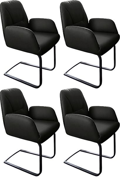 W.SCHILLIG Freischwinger »ole«, (Set), 4 St., Longlife Xtra-Leder Z59, 2er- günstig online kaufen