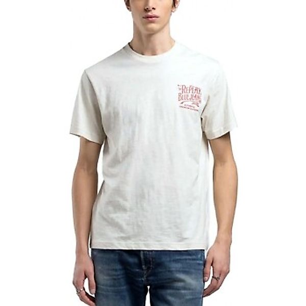 Replay  T-Shirts & Poloshirts T-Shirt mit Rckenprint günstig online kaufen