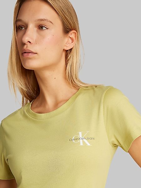 Calvin Klein Jeans Rundhalsshirt "2-PACK MONOLOGO SLIM TEE", mit Calvin Kle günstig online kaufen