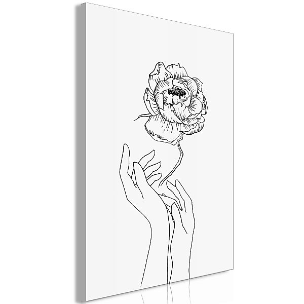 Wandbild - Delicate Flower (1 Part) Vertical günstig online kaufen