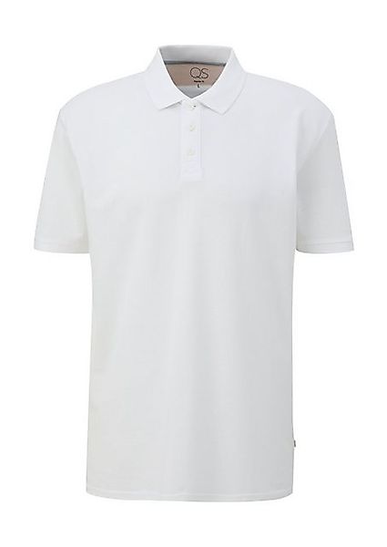 QS Kurzarmshirt Poloshirt mit Piquéstruktur günstig online kaufen