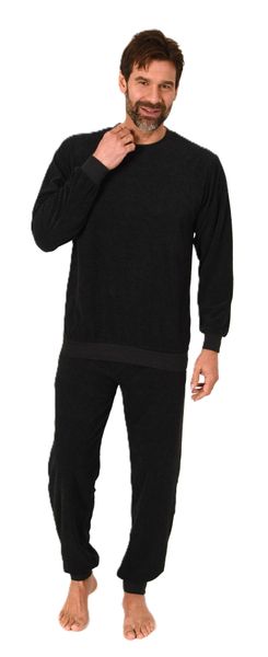 Normann Pyjama Normann Herren Frottee Schlafanzug günstig online kaufen