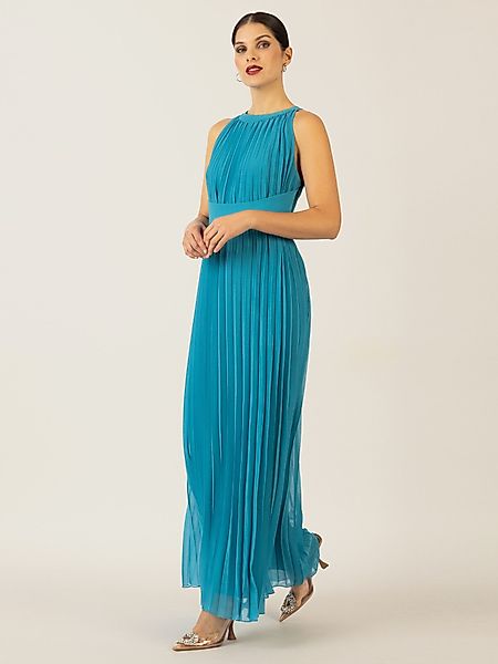 Apart Chiffonkleid aus leicht körnigem, plissiertem günstig online kaufen
