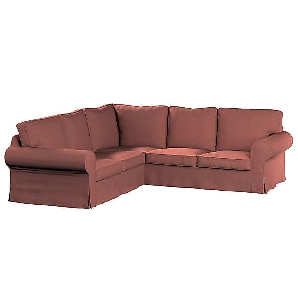 Bezug für Ektorp Ecksofa, cognac braun, Sofahusse für Ektorp Ecksofa, City günstig online kaufen