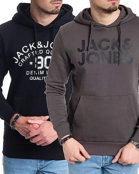 Jack & Jones Kapuzenpullover stilvolle Hoodies mit Logoprint (Spar Set, Dop günstig online kaufen