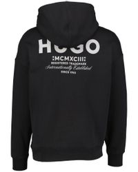 HUGO Sweatshirt Herren Hoodie NAZARDO (1-tlg) günstig online kaufen