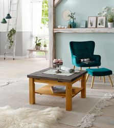 Home affaire Couchtisch Antique, aus massiver günstig online kaufen
