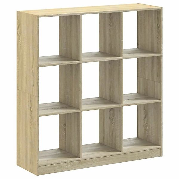 VidaXL Bücherregal Sonoma-Eiche 102x32x108 cm Holzwerkstoff günstig online kaufen