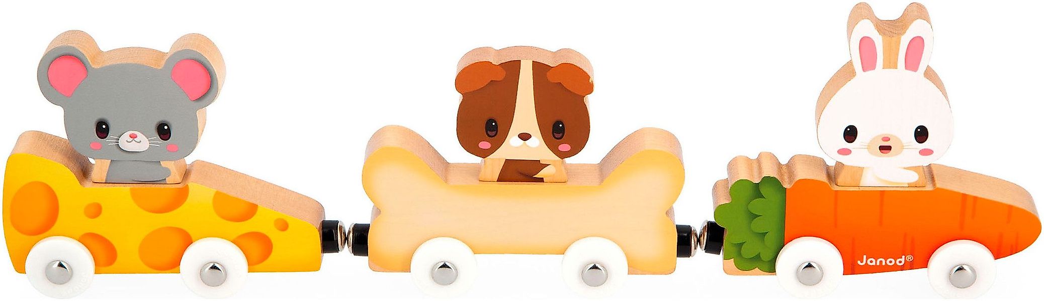 Janod Lernspielzeug Magnetische Tiere - Bauernhof, günstig online kaufen