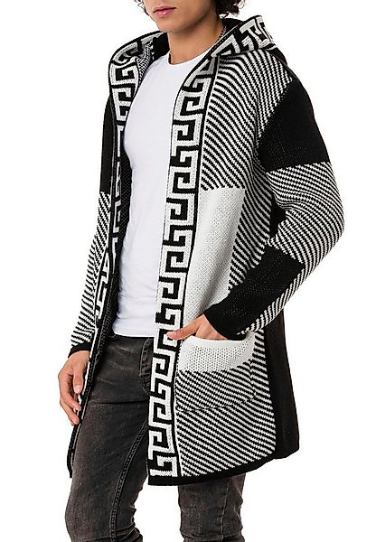 RedBridge Cardigan mit Kapuze und grafischem Muster – Stilvoll und warm günstig online kaufen