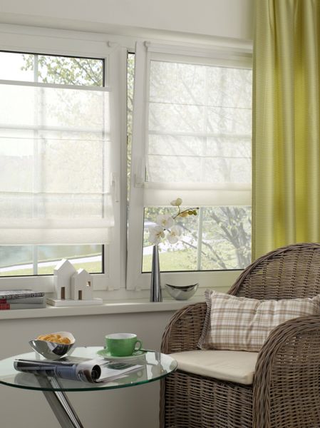 GARDINIA Raffrollo »Easyfix mit 2 Bedienschienen« mit Klemmträger ohne Bohr günstig online kaufen