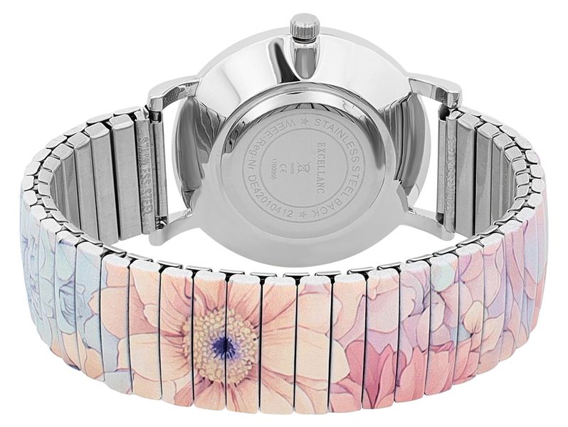 Excellanc Quarzuhr 1700060 Edelstahlzugband, D 36 günstig online kaufen