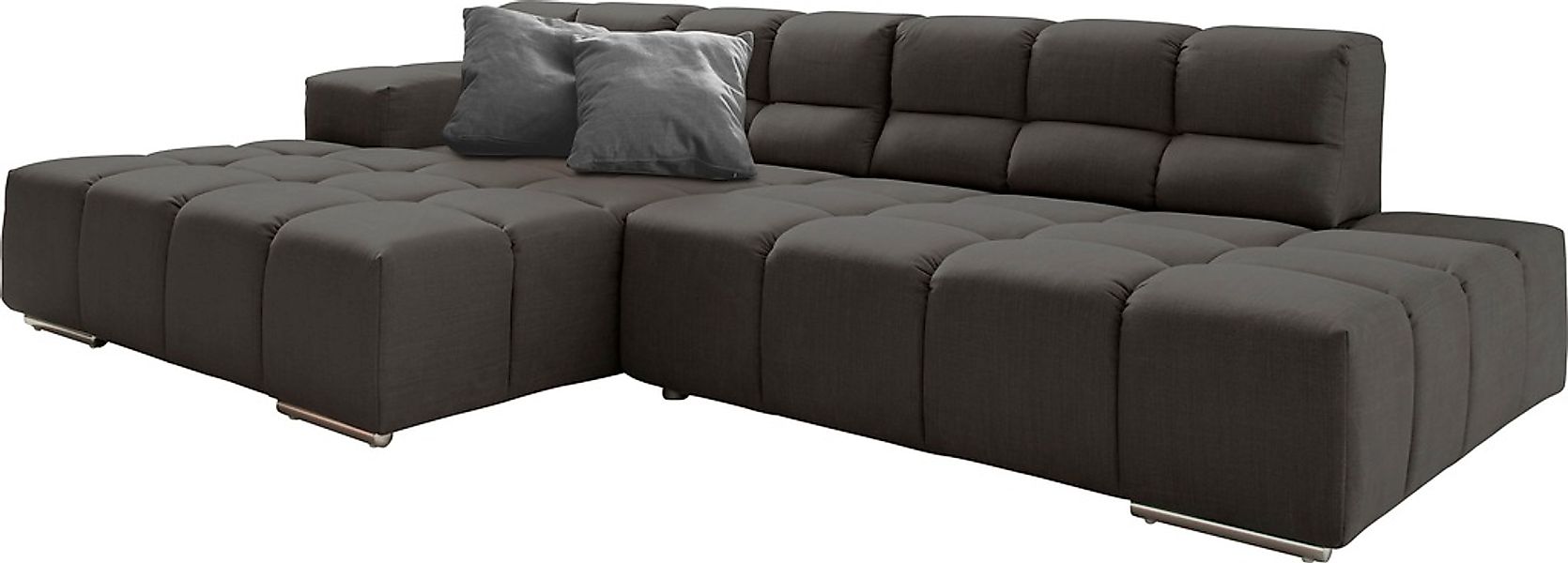 designwerk Ecksofa "Temple, Designsofa trifft hohen Sitzkomfort, L-Form" mi günstig online kaufen