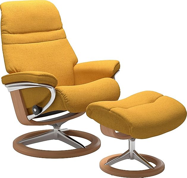 Stressless® Relaxsessel »Sunrise«, (Set, Relaxsessel mit Hocker), mit Signa günstig online kaufen