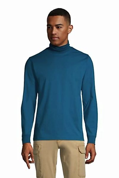 Super-T Rollkragenshirt, Classic Fit, Herren, Größe: XL Tall, Blau, Jersey, günstig online kaufen