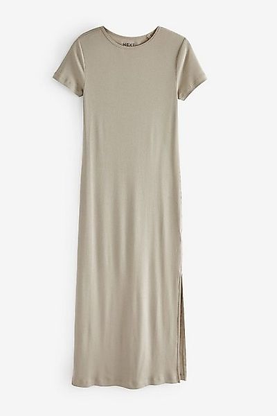 Next Maxikleid Gestuftes T-Shirt-Kleid in Maxilänge günstig online kaufen