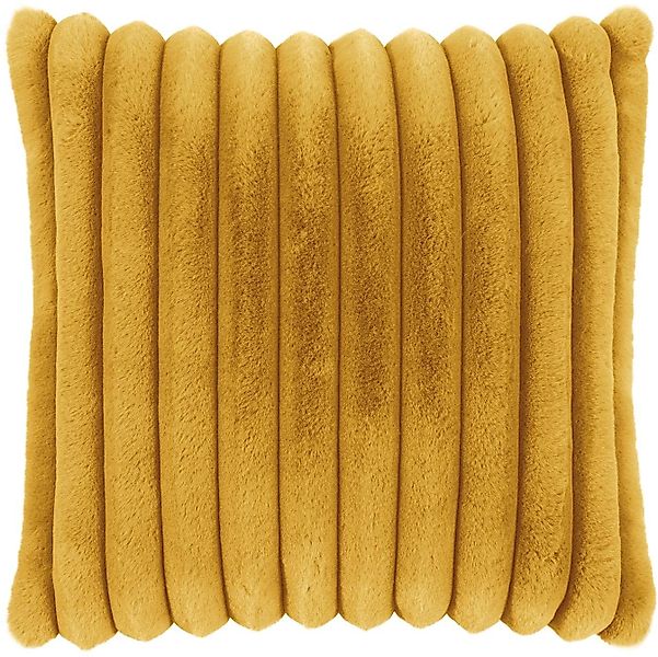 Magma Heimtex Kissenbezug Fellimitat dicke Streifen günstig online kaufen