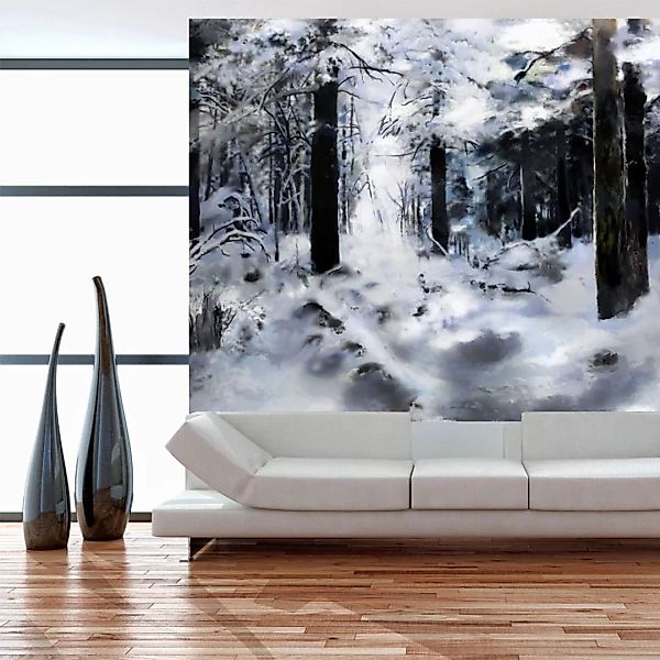 Fototapete - Winter forest günstig online kaufen