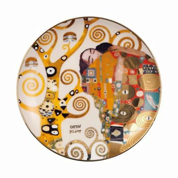 Goebel "Wandteller Gustav Klimt - ""Die Erfüllung""" bunt günstig online kaufen