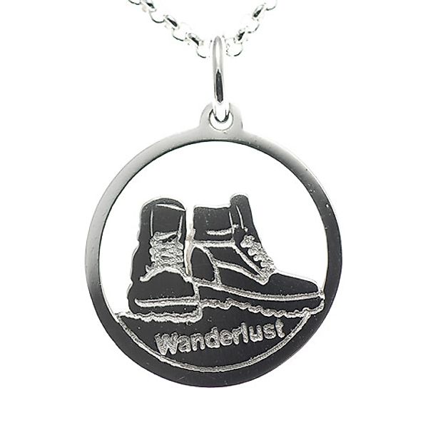 Goettgen Anhänger Wanderlust 925 Silber mit Kette günstig online kaufen