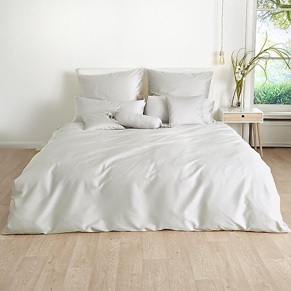 TRAUMSCHLAF Bettwäsche Uni, Mako Satin, 2 günstig online kaufen