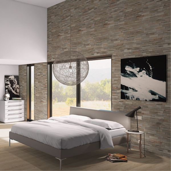 INDO 3D Wandpaneel Echtholz Teak FSC, günstig online kaufen