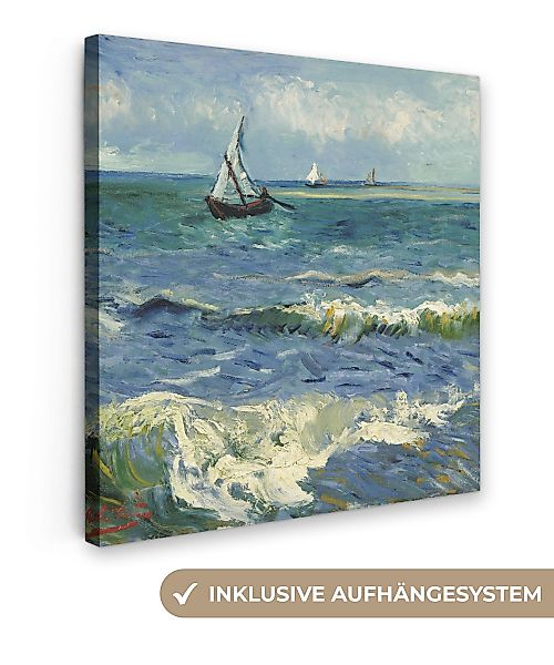 OneMillionCanvasses® Leinwandbild Meereslandschaft bei Les Saintes-Maries-d günstig online kaufen