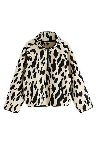 Next Fleecejacke Active Borgjacke mit Print (1-St) günstig online kaufen
