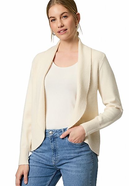 Zero Strickjacke "zero Strickjacke offener Style", Plain/ohne Details günstig online kaufen
