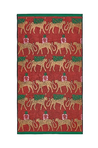 Next Handtuch Handtücher aus 100 % Baumwolle, Weihnachten/Gepard, (1-St) günstig online kaufen