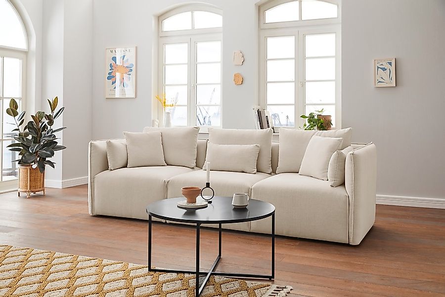 andas 3-Sitzer "Nöre", 3 Teile, in vielen Bezugsqualitäten und Farben s. au günstig online kaufen